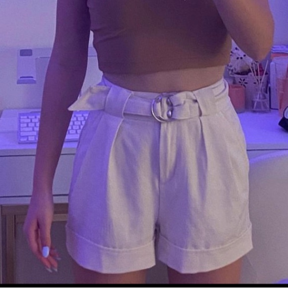 Silky business casual shorts